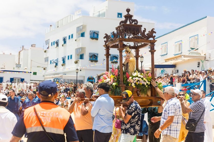 Procesión Virgen del Carmen en Corralejo