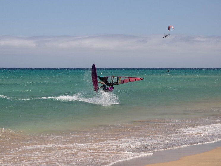 Maniobra Wind Surf Campeonato 2024