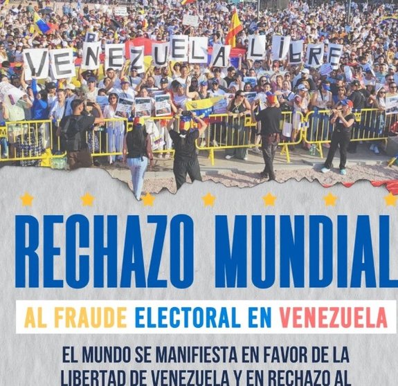 Rechazo mundial Venezuela resultados electorales