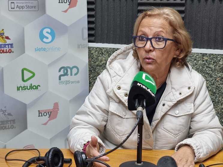 Pilar Rodríguez en Radio Insular