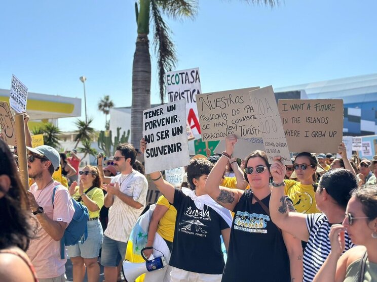 Manifestación Corralejo