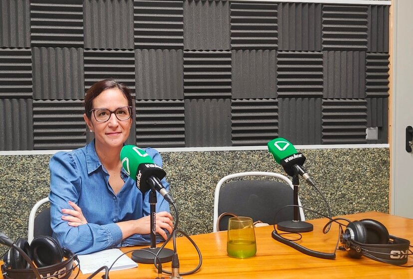 Natalia Santana en Radio Insular