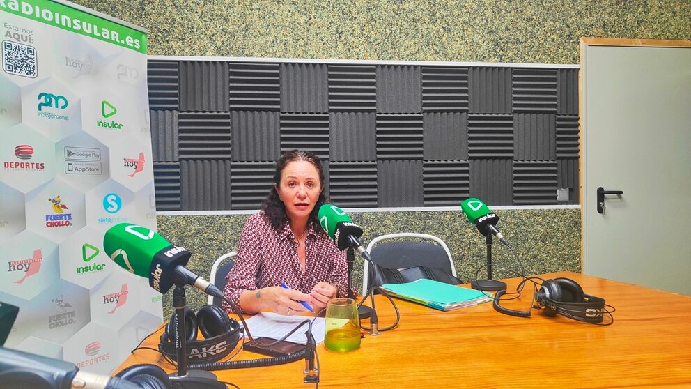 Toñi Fernandez Aragon en Radio Insular d