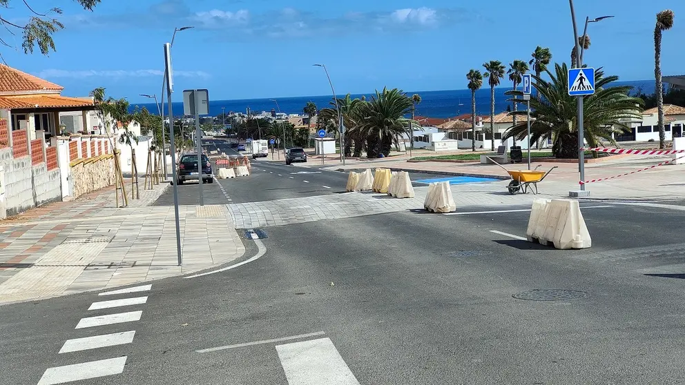 Avenida Virgen de La Peña en Caleta de Fuste